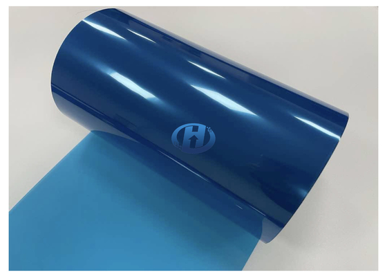 50 μM Blue PET Release Film Optical Grade Film Waste Discharge Film In 3C Industry Converting Process Film