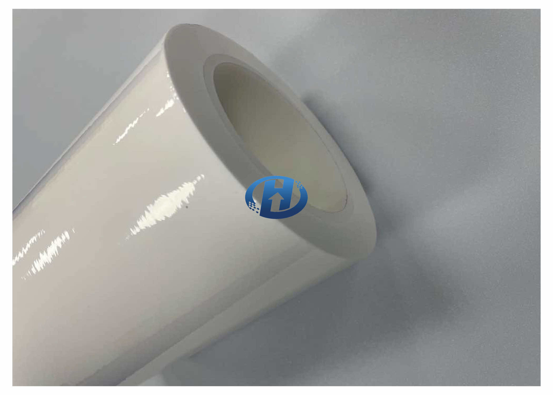 40 μm HDPE UV Cured Silicone Coating Film No Silicone Transfer No Residuals Customized