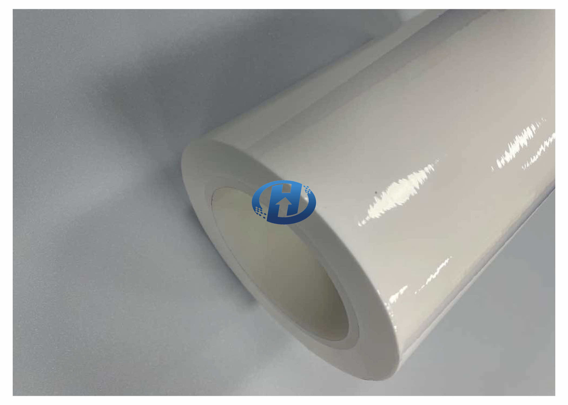 40 μm HDPE UV Cured Silicone Coating Film No Silicone Transfer No Residuals Customized