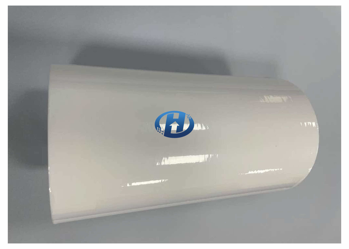 120 μm White Polyethylene Film HDPE Release Film UV Cured Film Without Silicone Transfer No Residuals