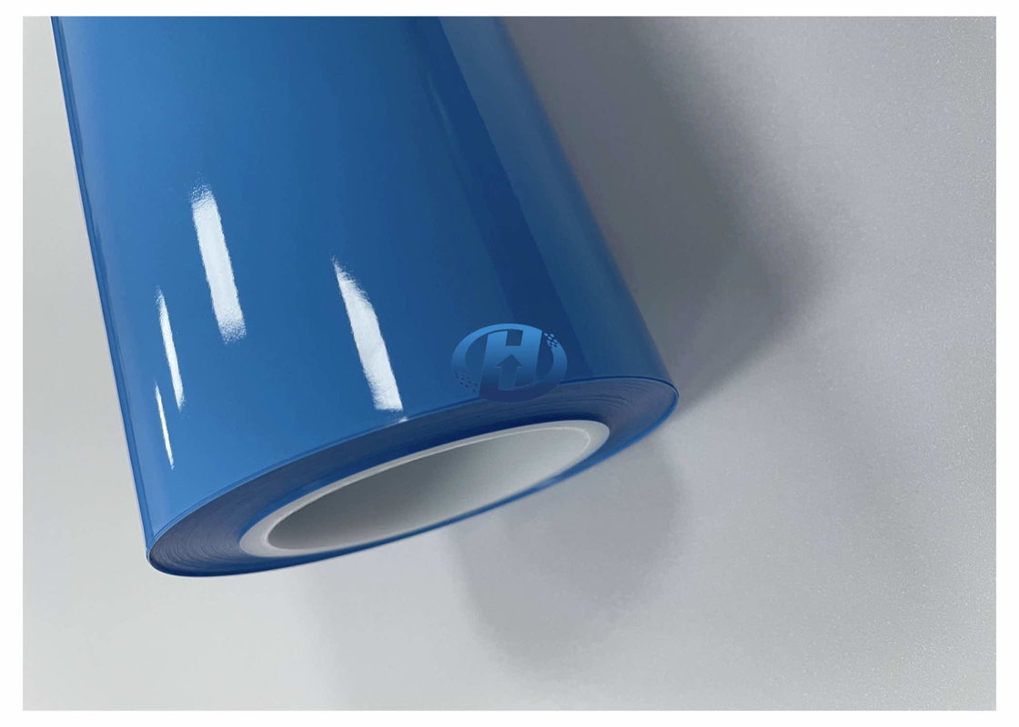 40 μm High Density Polyethylene Film Double Side UV Cured Silicone Coating Film Without Silicone Transfer, No Residuals