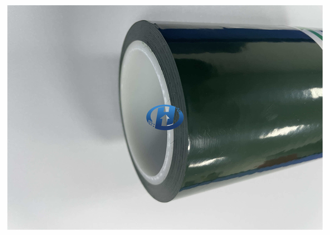 80micron HDPE Film Dark Green, UV Cured, Application of Tape, Sealing strip, No solvent, No Silicone transfer.