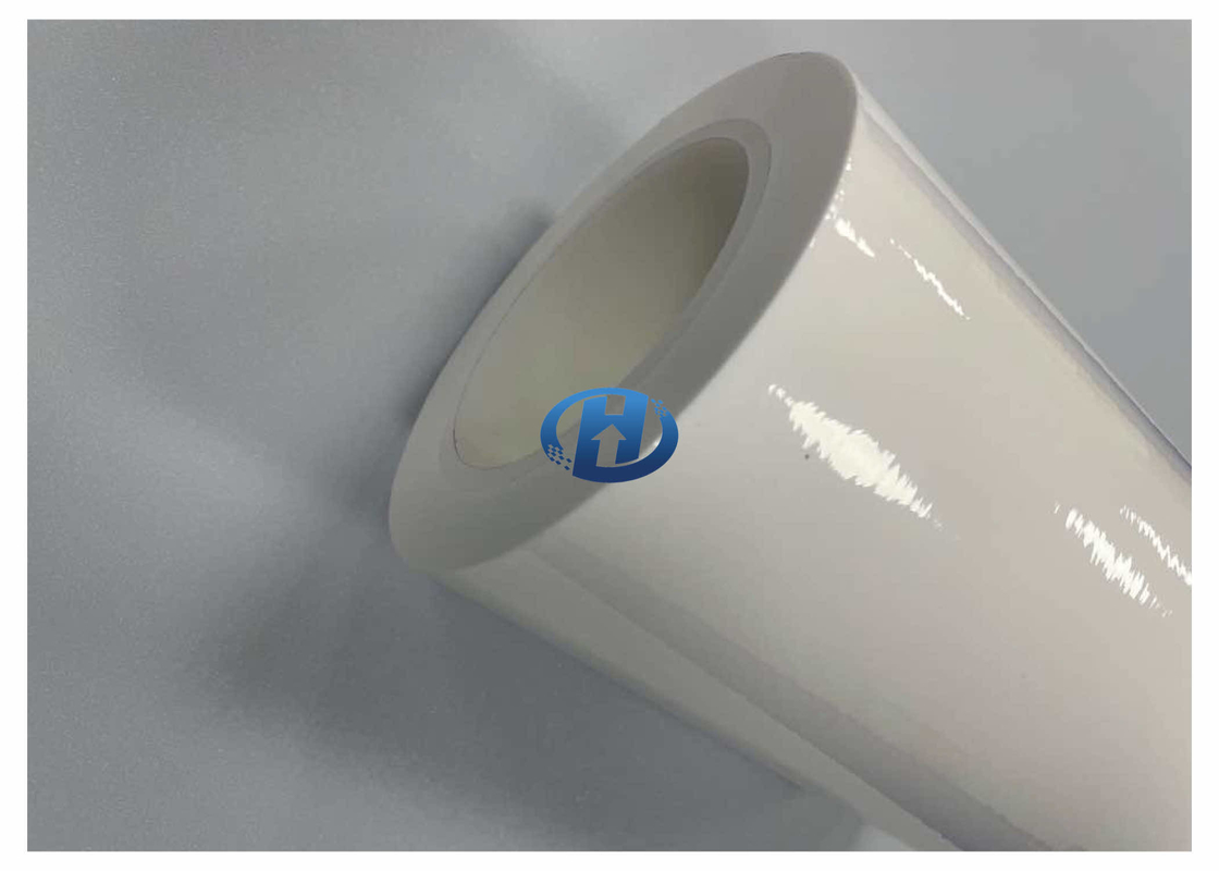 35 μm White LDPE Film Low Density Polyethylene Film UV Cured Silicone Coating Without Silicon Transfer No Residuals