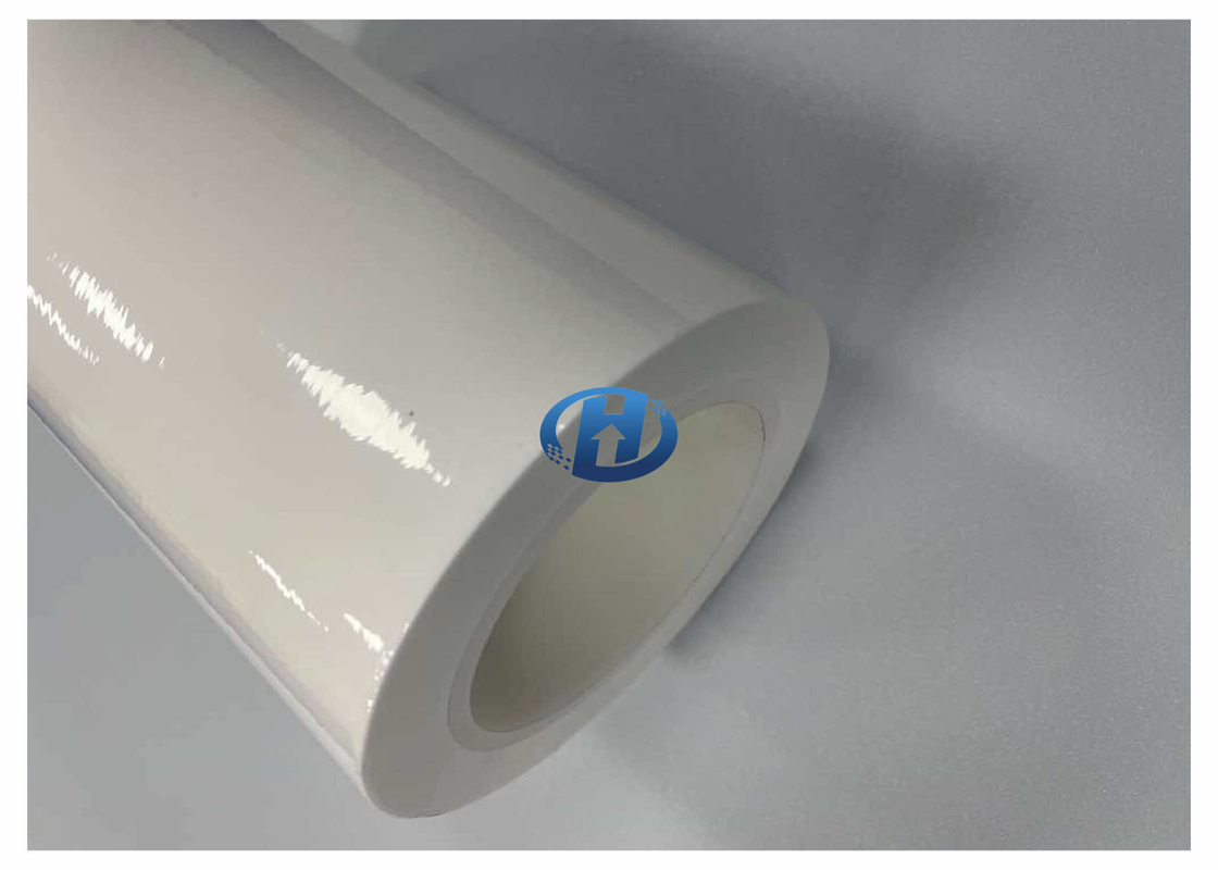 35 μm White LDPE Film Low Density Polyethylene Film UV Cured Silicone Coating Without Silicon Transfer No Residuals
