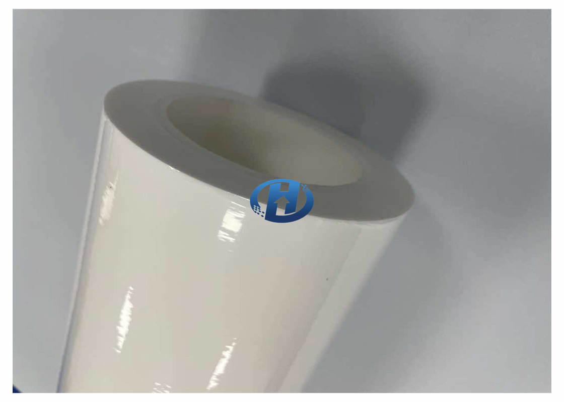 50 μm White LDPE Release Film PE Protective Film White UV Cured No Silicone Transfer No Residuals