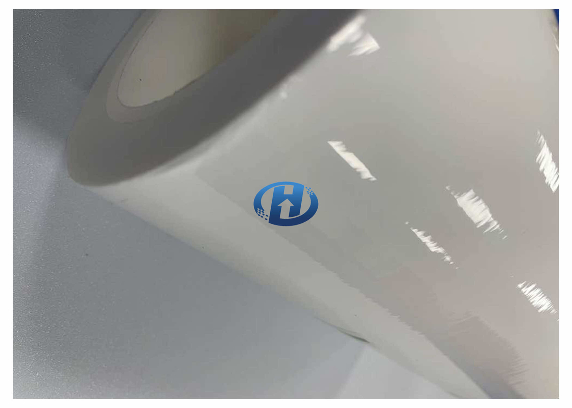 120 μm White LDPE Release Film UV Cured Silicone Coating Film No Silicone Transfer No Residuals Mainly for Tapes