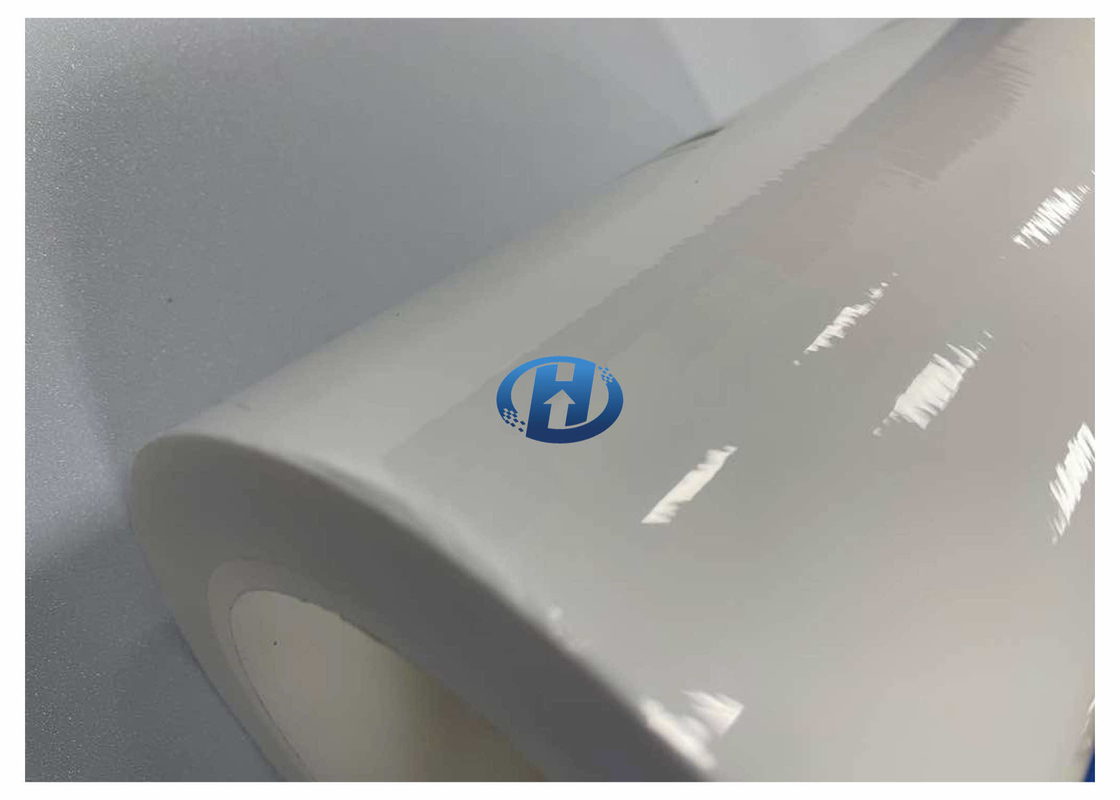 120 μm White LDPE Release Film UV Cured Silicone Coating Film No Silicone Transfer No Residuals Mainly for Tapes