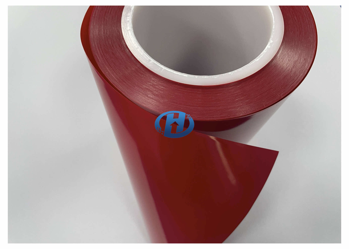 35 μm Red LDPE Film Low Density Polyethylene Film No Silicone Transfer No Residuals mainly for Tape application
