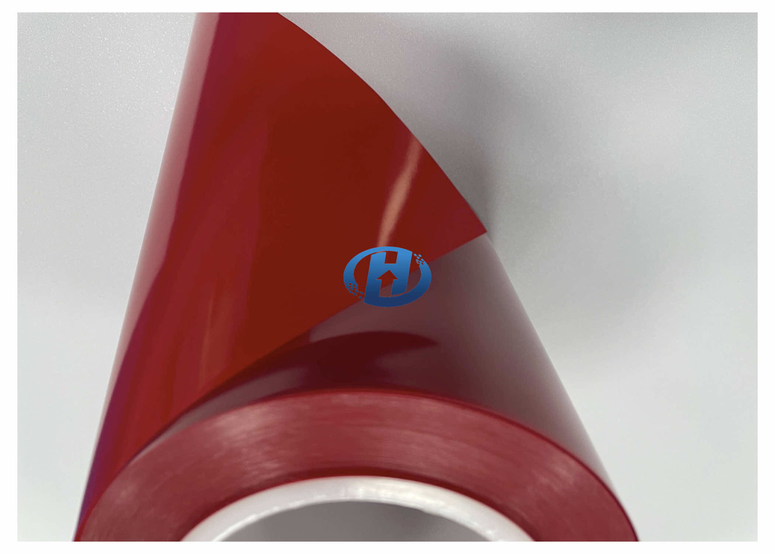 35 μm Red LDPE Film Low Density Polyethylene Film No Silicone Transfer No Residuals mainly for Tape application