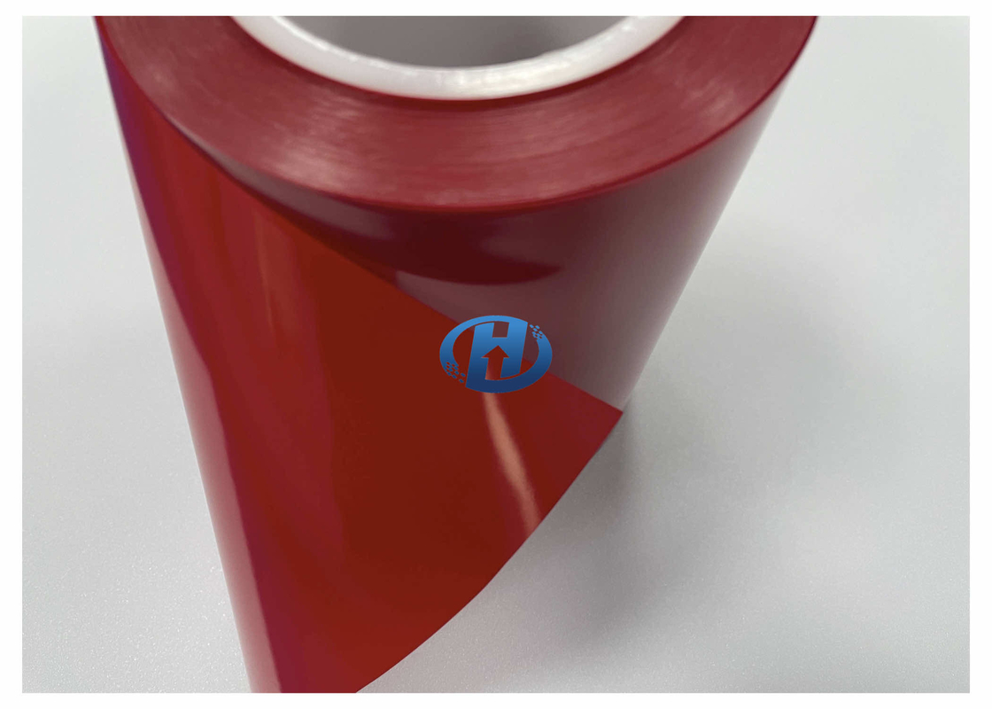 35 μm Red LDPE Film Low Density Polyethylene Film No Silicone Transfer No Residuals mainly for Tape application