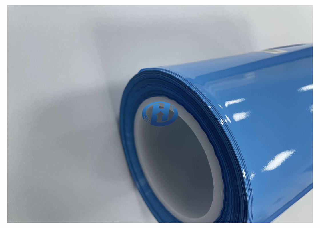 35 μm Low Density Polyethylene Film Blue Silicone Coating PE Film for Tape application