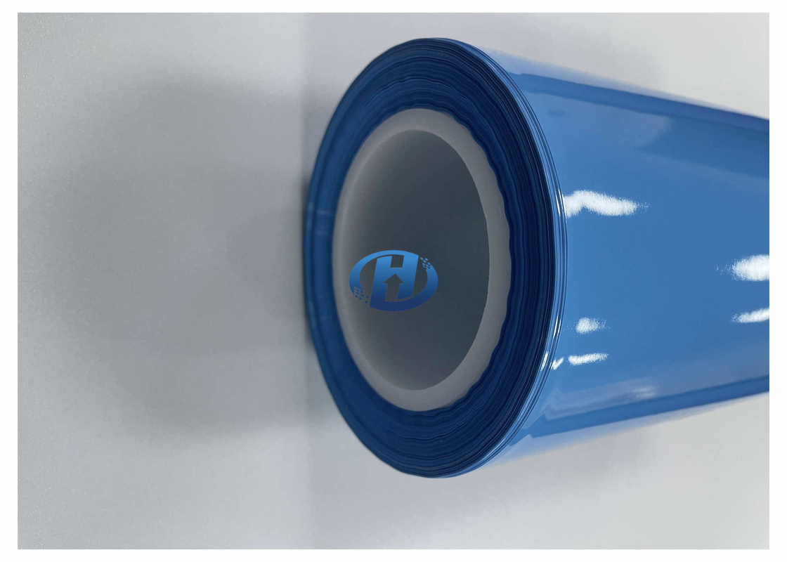 120 μm Blue Low Density PE Release film Single Side Silicone Coating Film Without silicone transfer No residuals