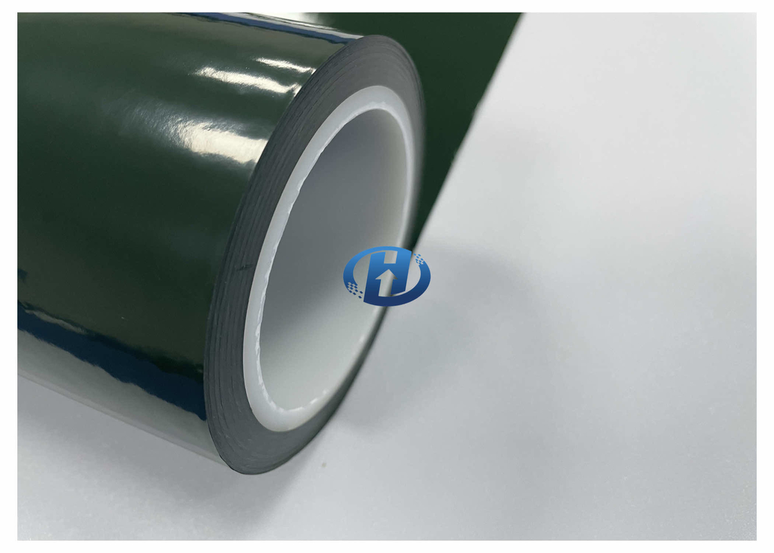 35 μm Dark Green LDPE Uv Cured Silicone Coating Release Film Without Silicone Transfer No Residuals Mainly for Tape