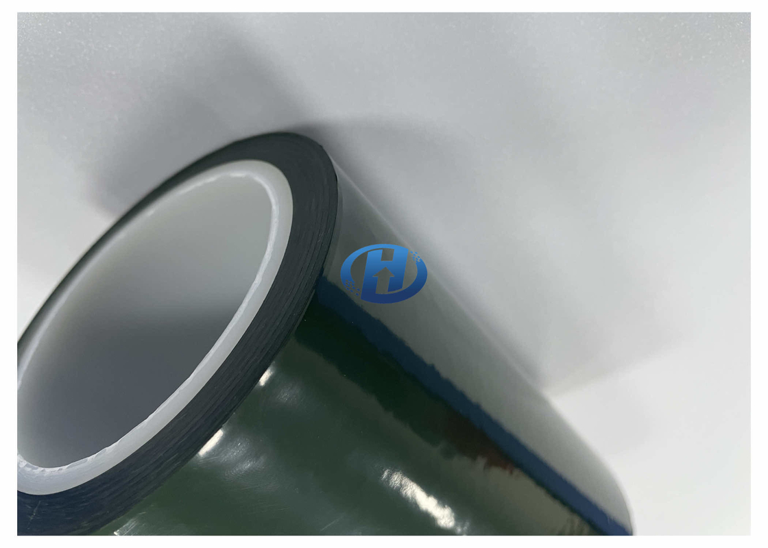 35 μm Dark Green LDPE Uv Cured Silicone Coating Release Film Without Silicone Transfer No Residuals Mainly for Tape