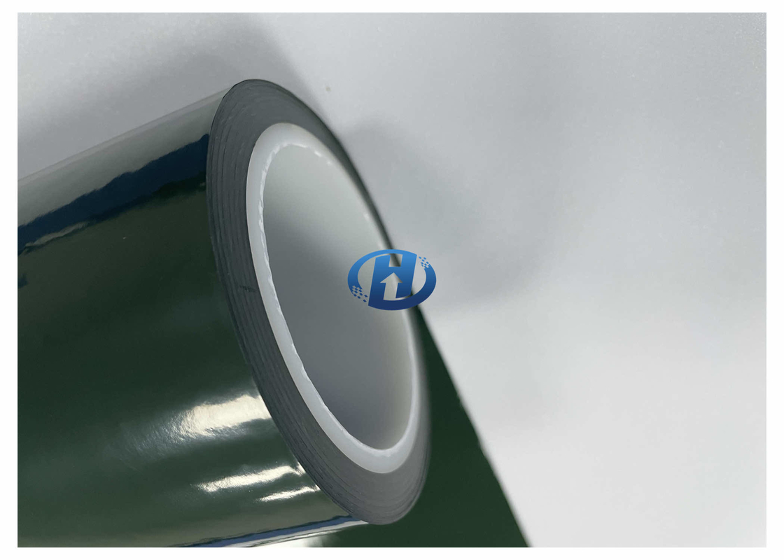 120 μm Dark Green LDPE Film For Tape Sealing Strip, Without Silicone Transfer No Residuals Mainly for Tape
