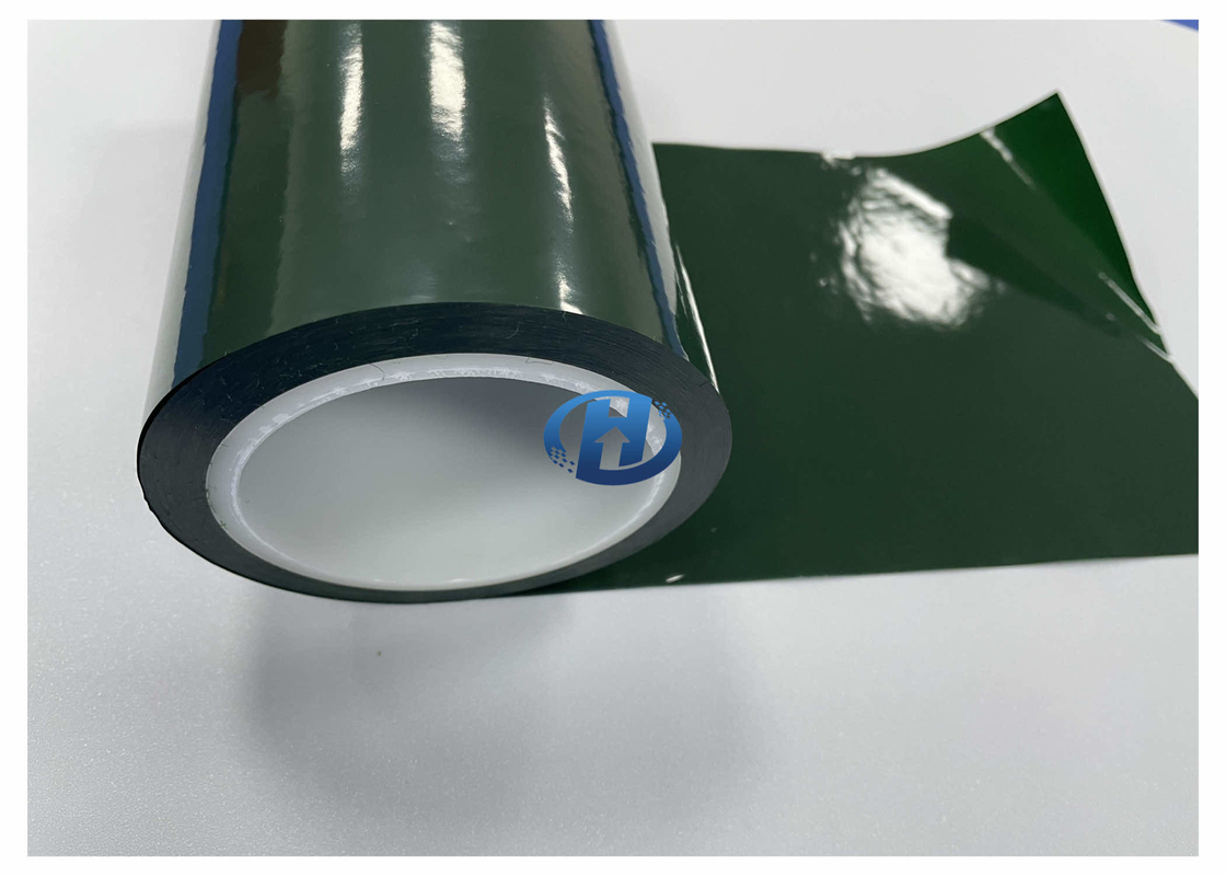 120 μm Dark Green LDPE Film For Tape Sealing Strip, Without Silicone Transfer No Residuals Mainly for Tape