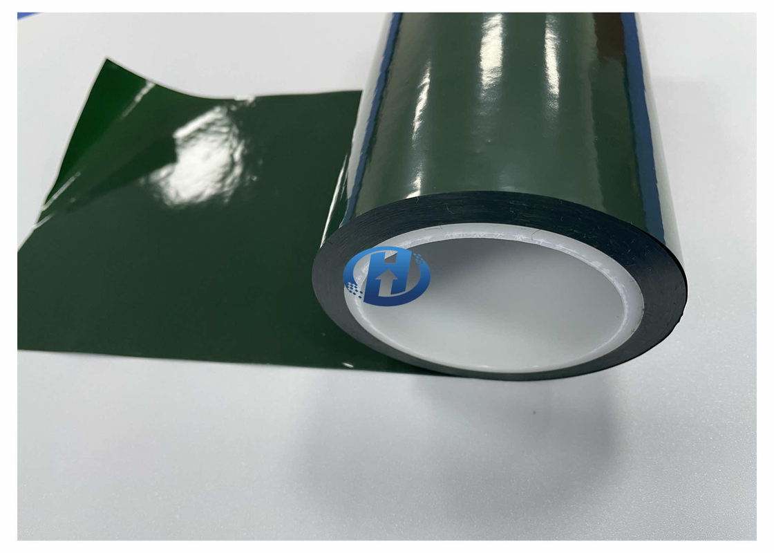 120 μm Dark Green LDPE Film For Tape Sealing Strip, Without Silicone Transfer No Residuals Mainly for Tape