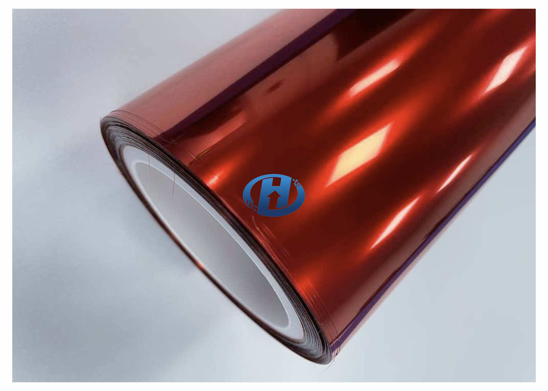 50 μm Red PET, PET Release Film Optical Grade Film Waste Discharge Film in 3C industry Converting Process Film