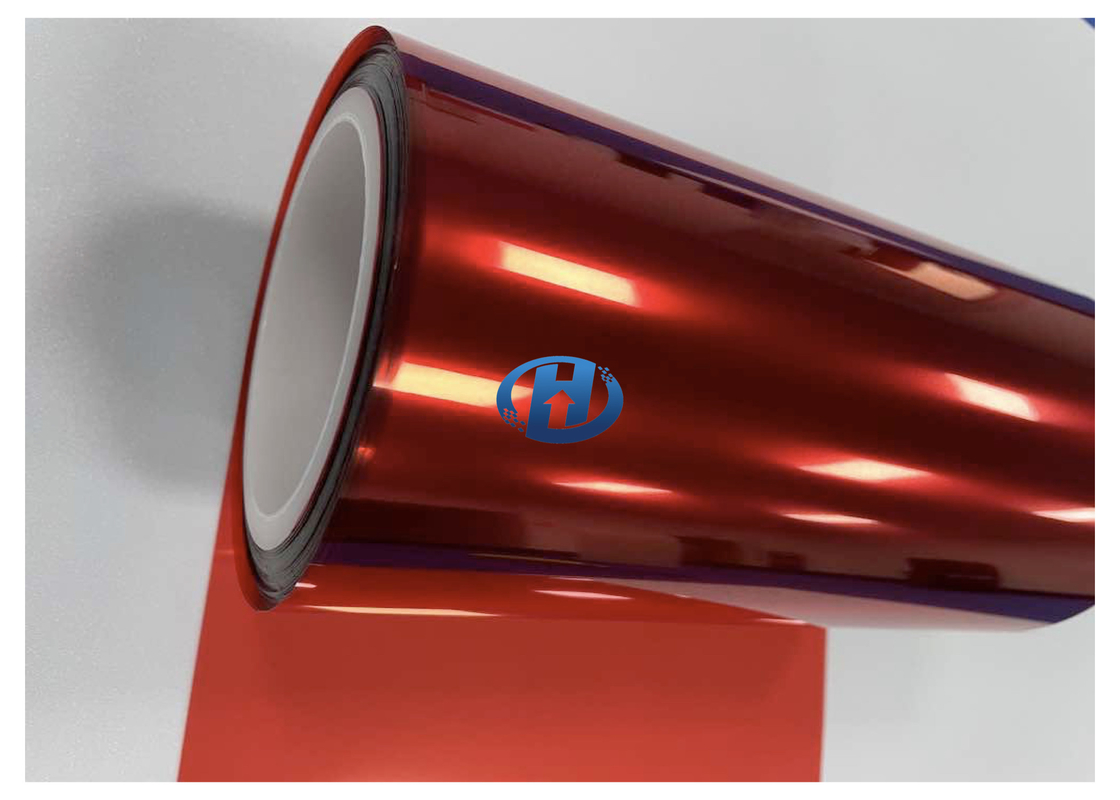 20 μm Polyester Release Film Red PET Reflective Film For Reflective Traffic Signs