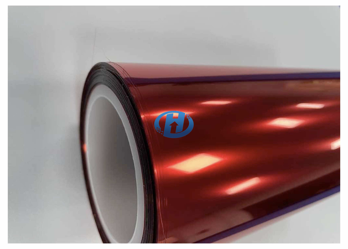 20 μm Red PET Non Silicone Release Film, used as waste discharge films in 3C industries