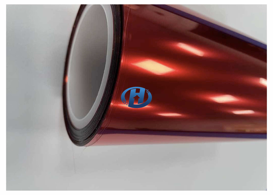 36 μm Red PET Double Side Non Silicone Release Film, Used in 3C industries