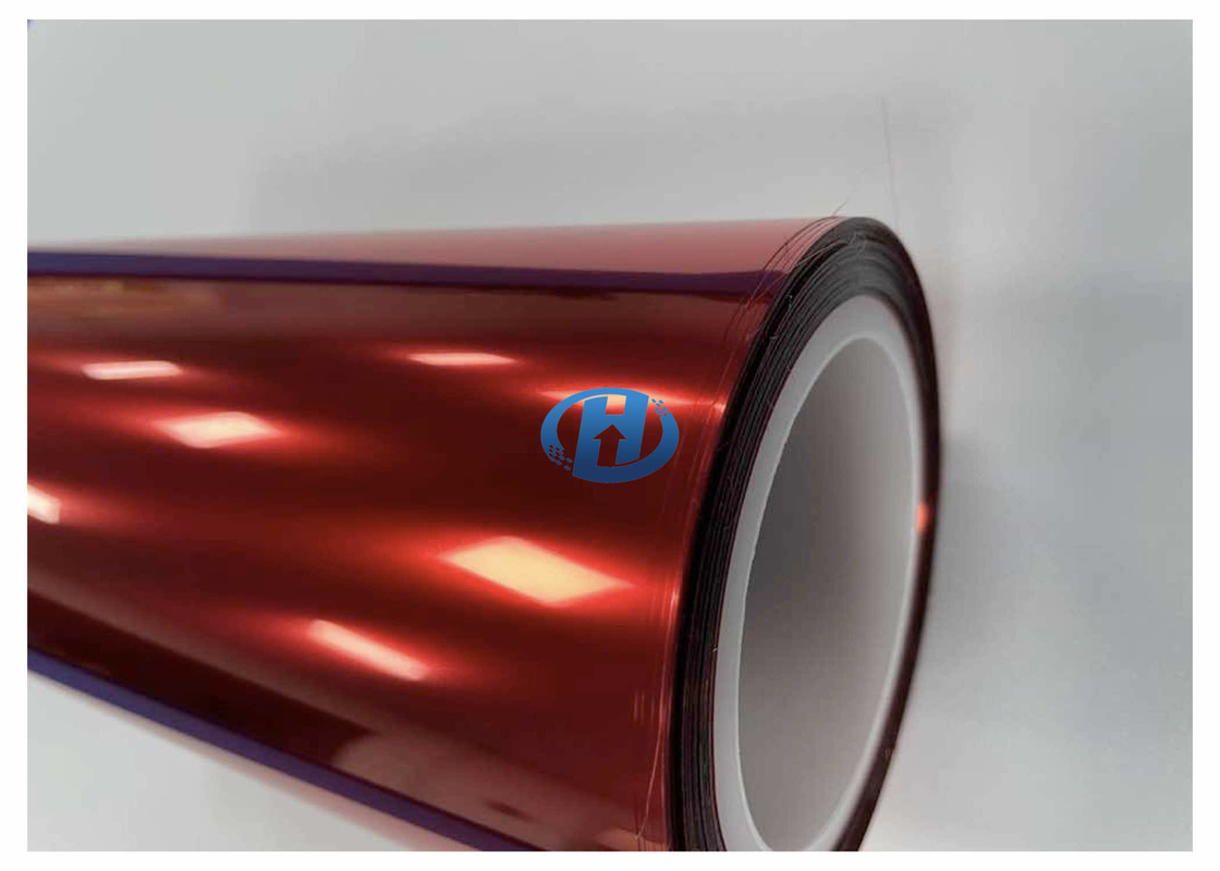 36 μm Red PET Double Side Non Silicone Release Film, Used in 3C industries