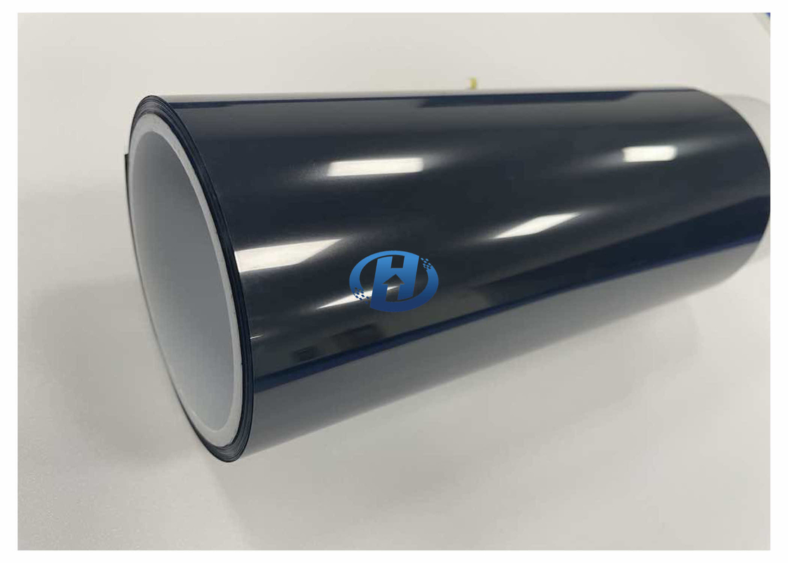 50 μm Black PET Black Silica Gel Coating Film for Metal Plastic Glass Ceramic etc in 3C industries