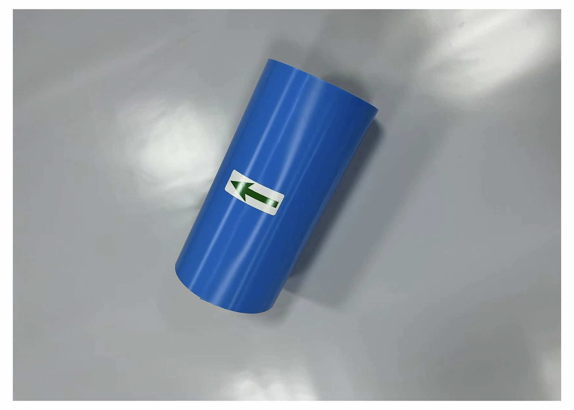85 μm MOPP Film Monoaxially Oriented Polypropylene Release Film in Green Blue Red