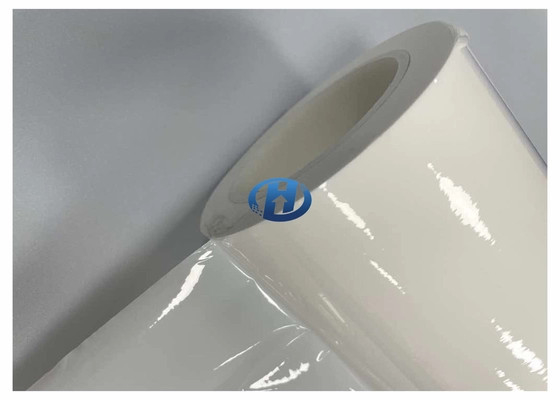 80 μM White LDPE Release Film UV Cured Silicone Coating Film No Silicone Transfer No Residuals Mainly For Tapes