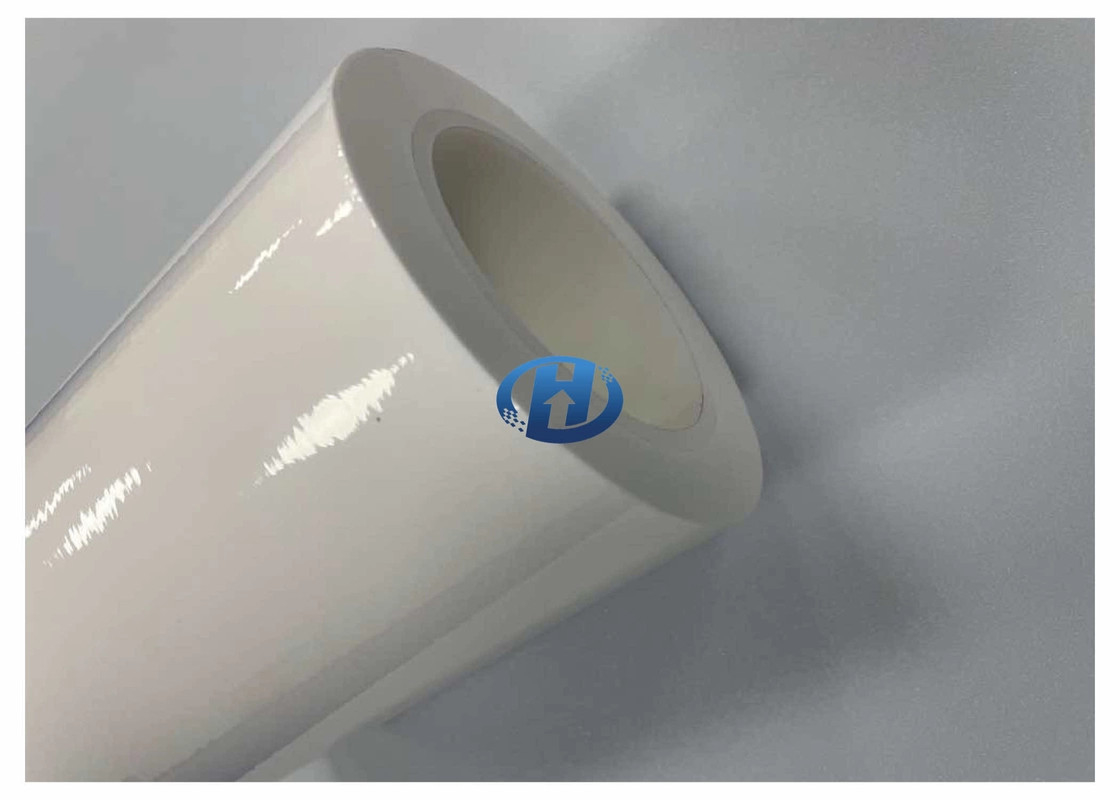 80 μM White LDPE Release Film UV Cured Silicone Coating Film No Silicone Transfer No Residuals Mainly For Tapes